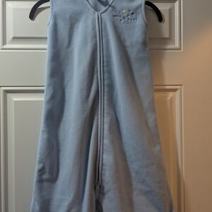 Halo Soft Blue 100% Polyester Sleep Sack Size Medium, 6-12 Months